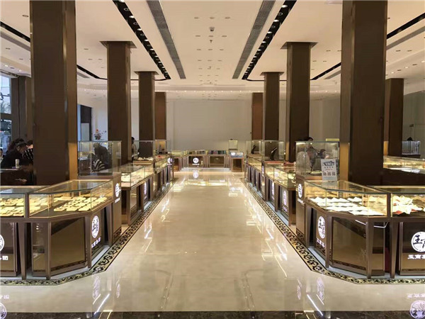 玻璃玉器珠寶展示柜—玉商集團(tuán)：揭陽(yáng)玉器市場(chǎng)